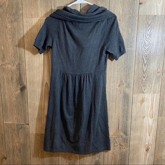 BANANA Republic Factory Angora Blend Gray Dress S - Picture 5 of 5